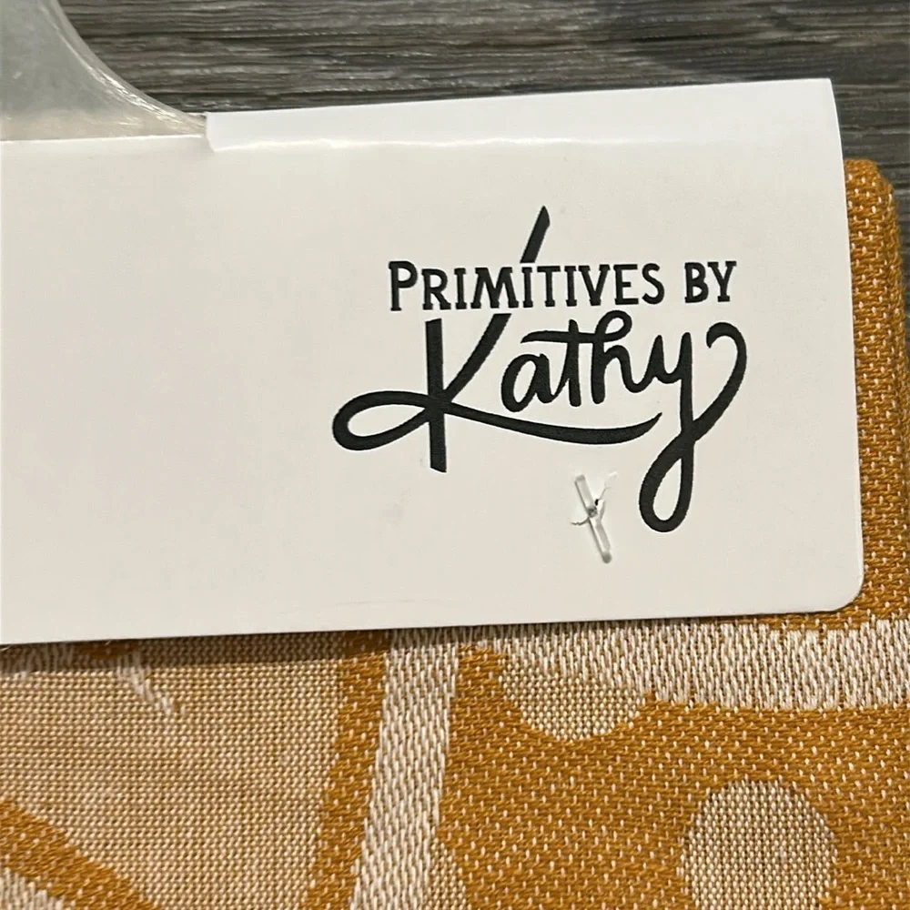 My Therapist Has Paws Cat Kitchen Dish Towel Primitives by Kathy New Gift Kitsch